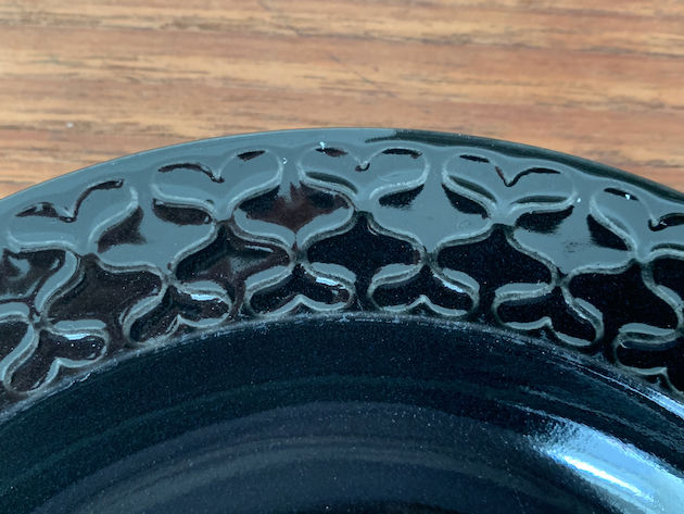 クイストゴー コーディアルパレット（黒）スーププレート | Loppehopper