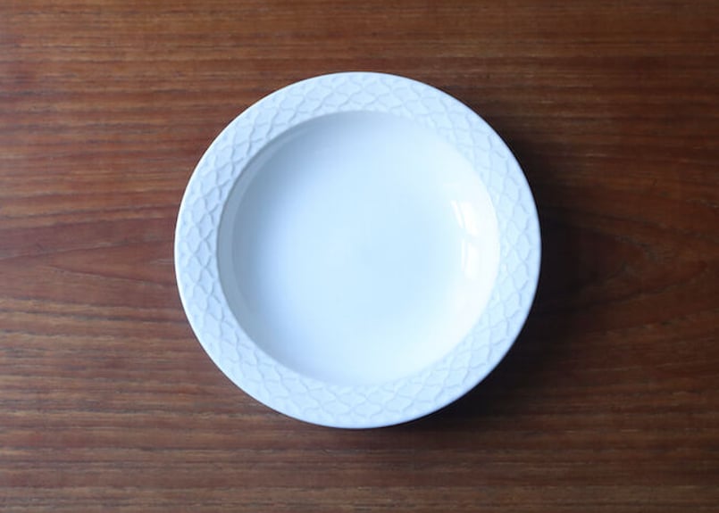 クイストゴー コーディアル パレット（白）スーププレート③ | Loppehopper