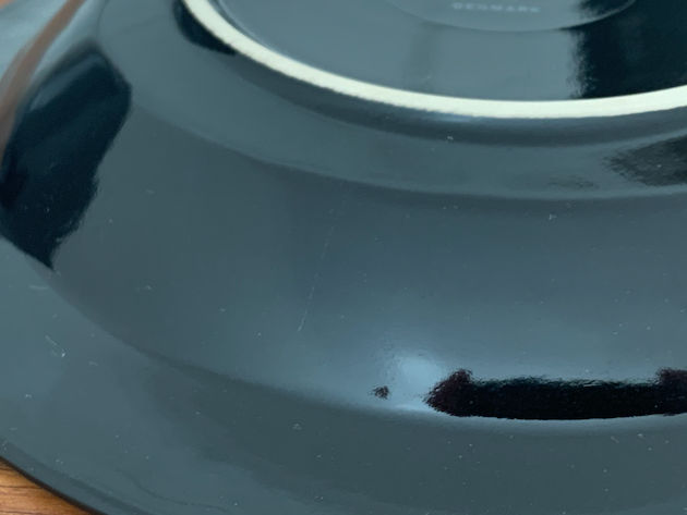 クイストゴー コーディアルパレット（黒）スーププレート | Loppehopper