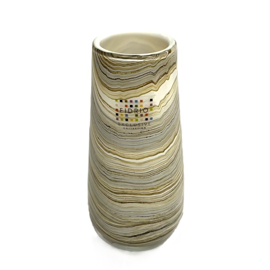 FIDRIO GLASS VASE stone B | ALL GOOD FLOWERS STORE