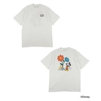 ALL GOOD FLOWERS / MICKEY MOUSE / T-shirt jumbo flower