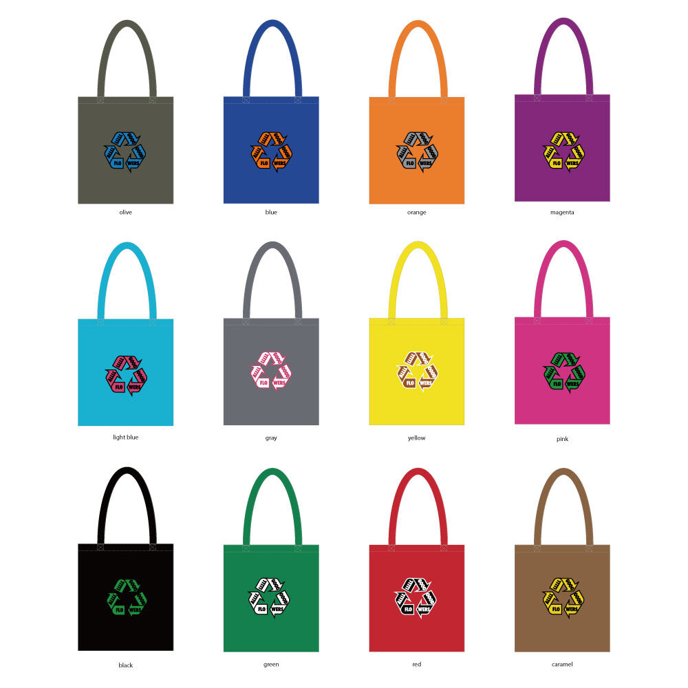 ALL GOOD BAG CIRCLE LOGO | ALL GOOD FLOWERS STORE