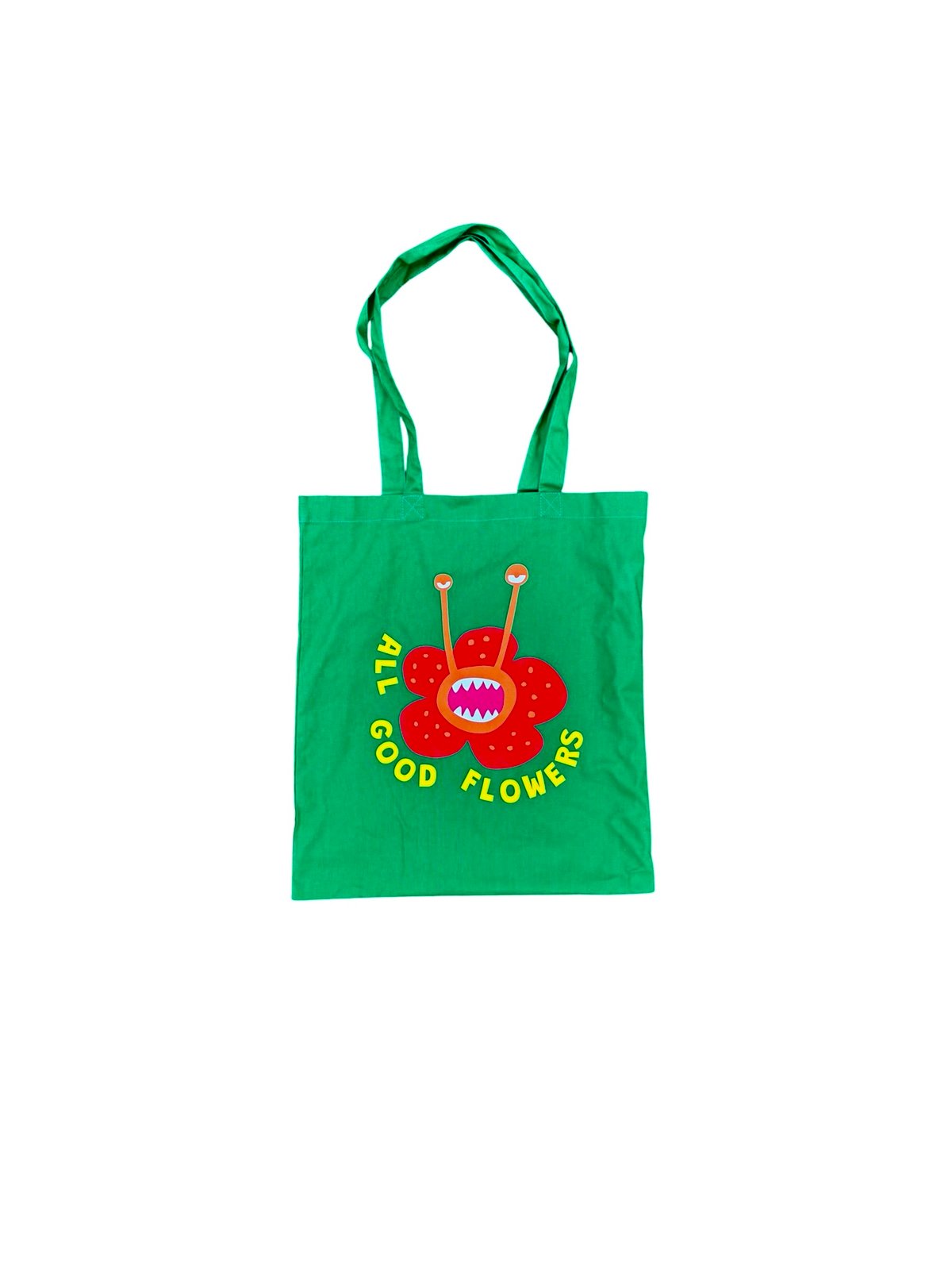 FLOWER MONSTERS Tote bag | ALL GOOD FLOWERS STORE