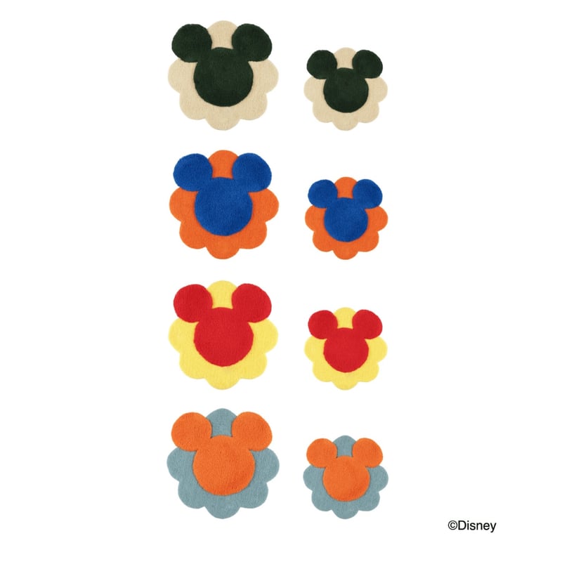 MICKEY MOUSE FLOWER CHAIR RUG | ALL GOOD FLOWE