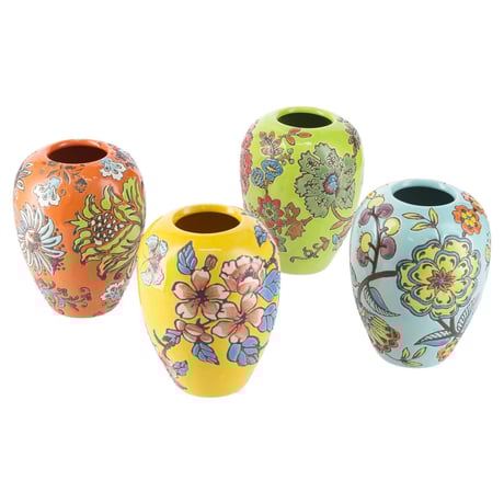 CERMIC VASE flower S