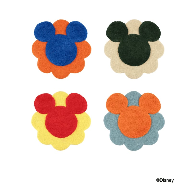 MICKEY MOUSE FLOWER CHAIR RUG | ALL GOOD FLOWE