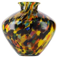 FIDRIO GLASS VASE mixed colors（yellow）S