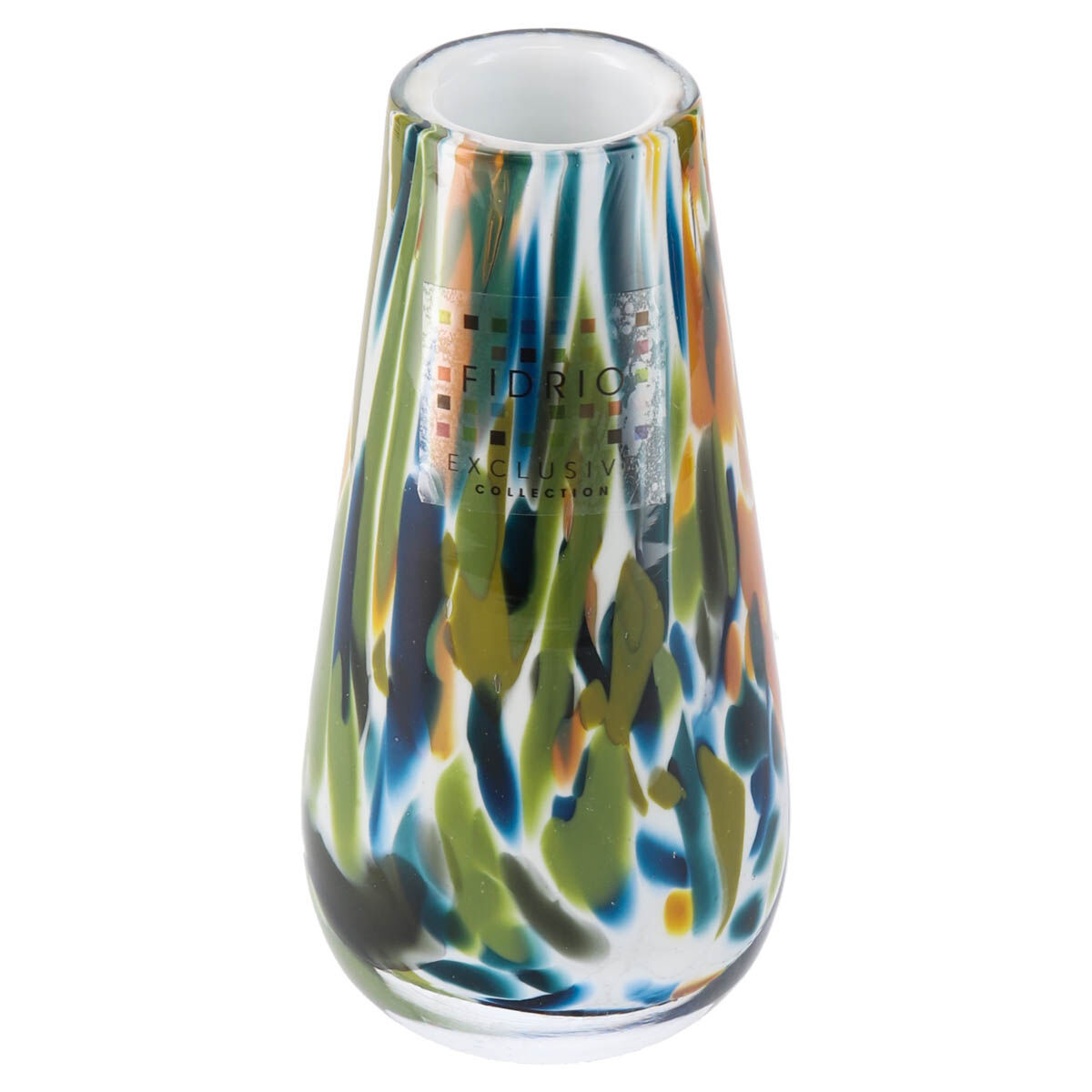 FIDRIO GLASS VASE mixed colors (cool) A | ALL G