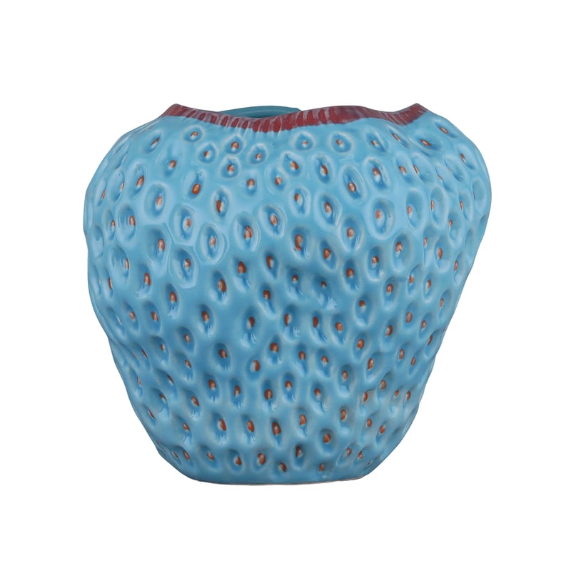 FRUITS VASE strawberry neon M | ALL GOOD FLOWER