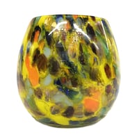 FIDRIO GLASS VASE mixed colors（yellow）W