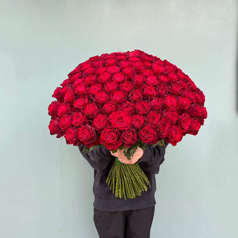 propose bouquet （赤いバラ108本のブーケ） | ALL GOOD FLOWE