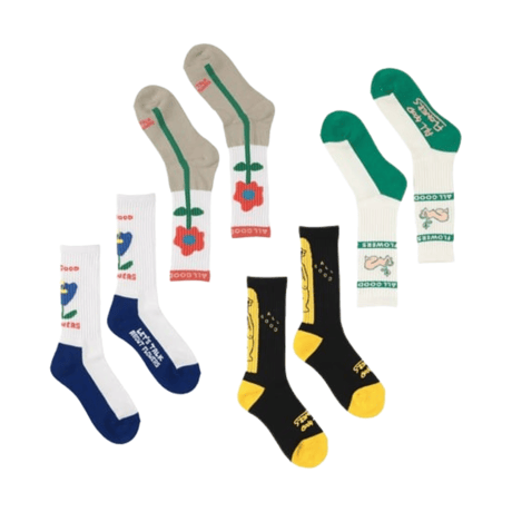 ALL GOOD SOX SET（4P） | ALL GOOD FLOWERS STORE