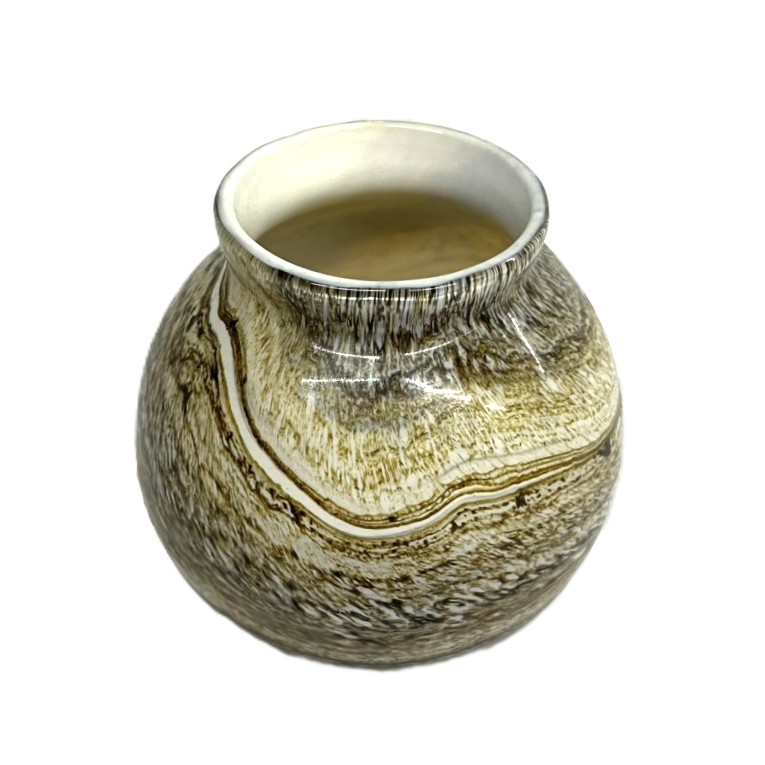 FIDRIO GLASS VASE stone D | ALL GOOD FLOWERS STORE