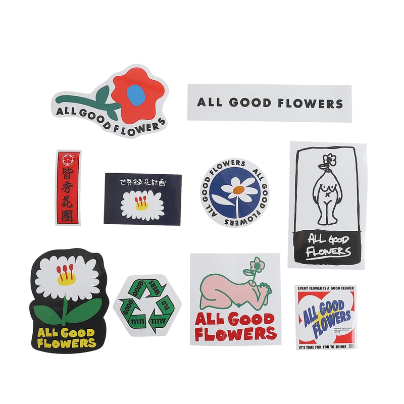 ALL GOOD STICKER | ALL GOOD FLOWERS STORE