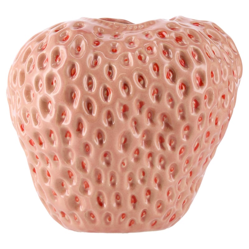 DES POTS] FRUITS VASE strawberry pink S