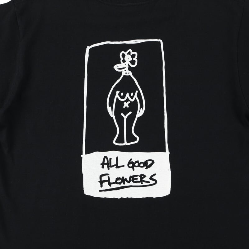 ALL GOOD WEAR SHORT SLEEVE T-SHIRT white・blac
