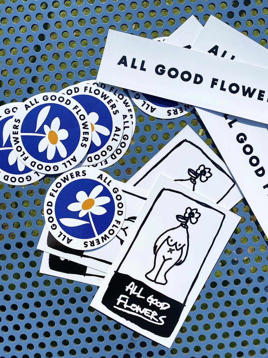 ALL GOOD BAG & STIKER 発売中 | ALL GOOD FLOWERS STORE