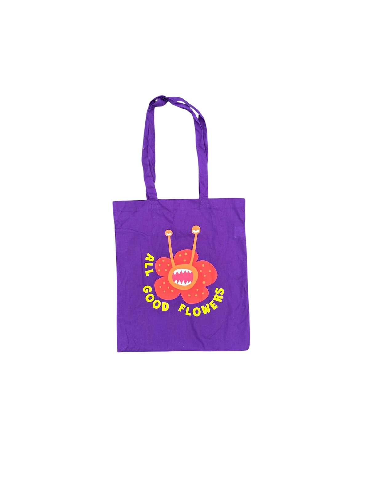 FLOWER MONSTERS Tote bag | ALL GOOD FLOWERS STORE