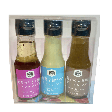 知多のドレッシングシリーズ　70ml×３本　【レシピブック付き】【ギフト・引き出物】