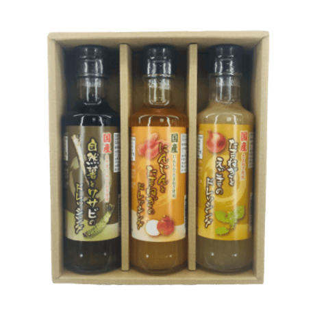 【ギフト】ドレッシング３本セット