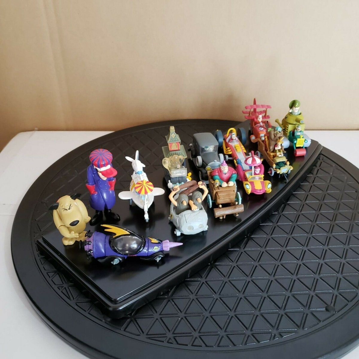 Konami & Bandai Wacky Races Figure Set w/ Acryl