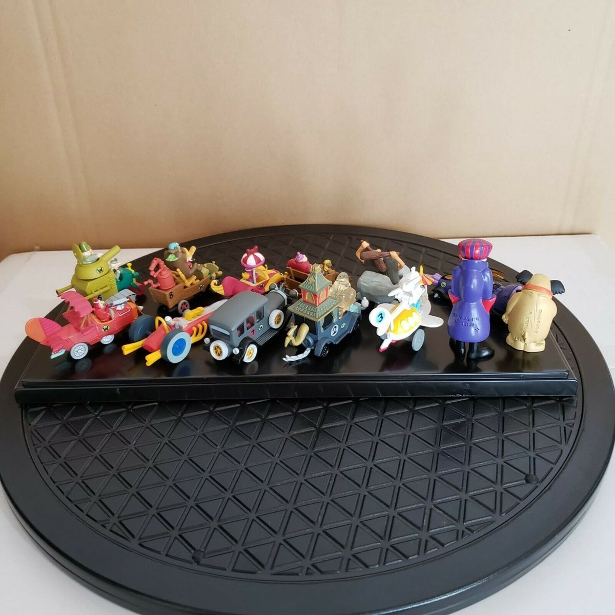 Konami & Bandai Wacky Races Figure Set w/ Acryl