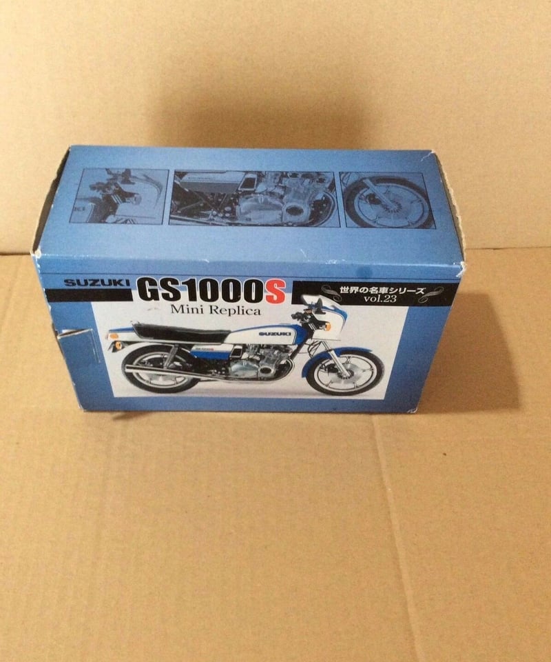 世界の名車シリーズVol.23　GS1000S Mini Replica スズキ GS1000S ミニレプリカ 世界の名車シリーズ vol.23 - メルカリ