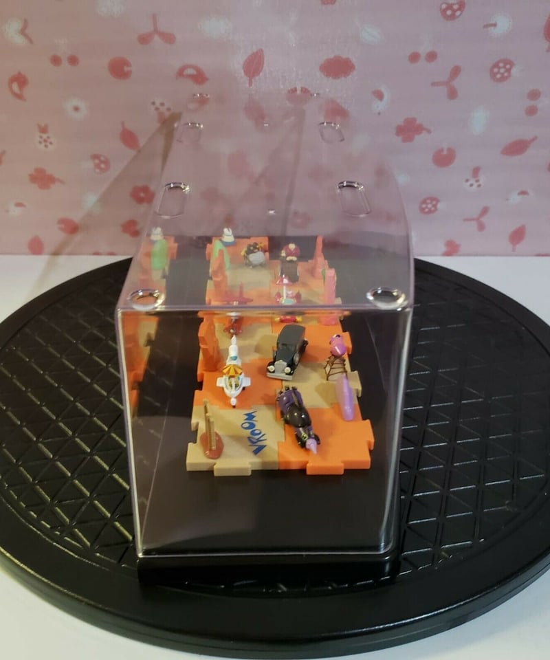 Wacky Races Diorama Set Vol.1 AB W/ Acrylic Cas
