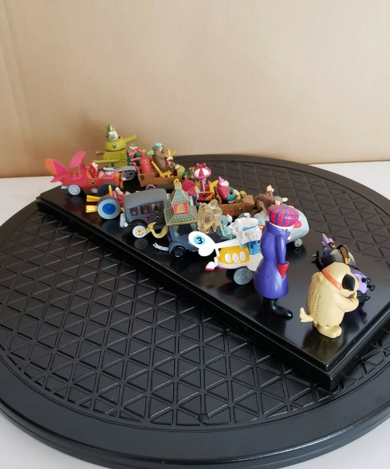 Konami & Bandai Wacky Races Figure Set w/ Acryl