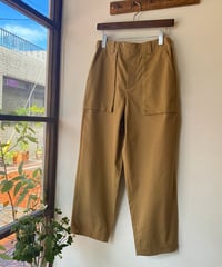 パンツ OUVERT ウーヴェル ヴィンテージクロスマチポケットパンツ カーキベージュ 2540315