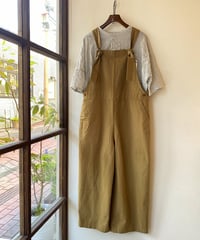サロペット HEAVENLY ヘブンリー コットンツイルサロペット ベージュ 2625111