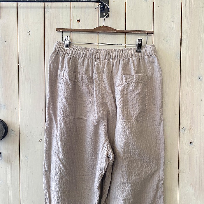 パンツ maison de soil メゾンドソイル イージーパンツ アッシュグレー