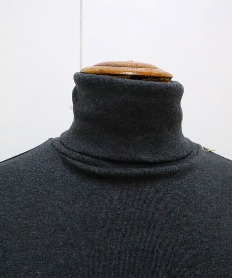 harmonie アルモニオーガニックコットン ロング丈タートル チャコール 8510065