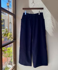 パンツ ina イナ サイドポケットパンツ ネイビー 262136