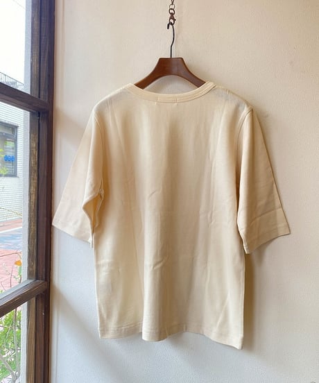 Tシャツ HEAVENLY ヘブンリー コットン5分袖Tシャツ アイボリー 2613194