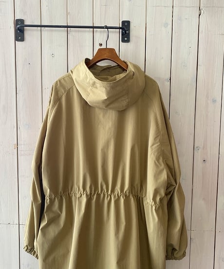 ジャケット kha:ki カーキ ライトリップフードコート コヨーテ MIL26HJK3246