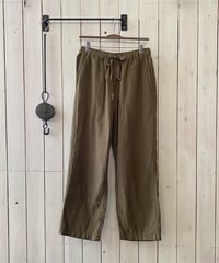 パンツ maison de soil メゾンドソイル イージーパンツ アラスグリーン MDSH2483D