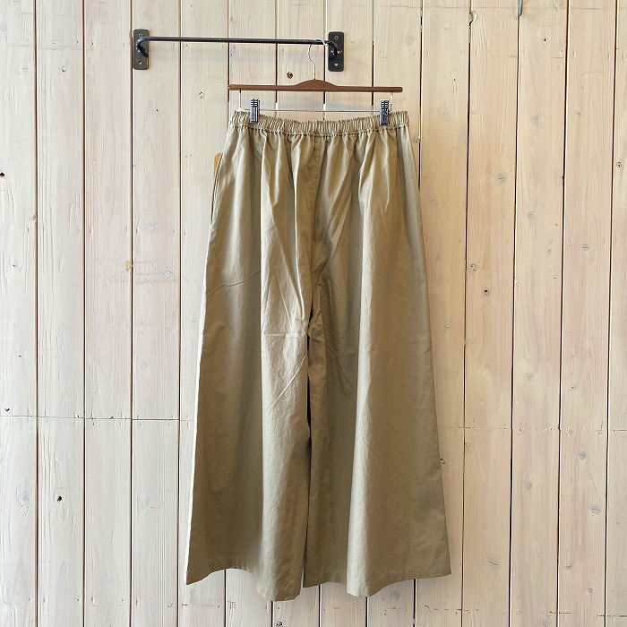 パンツ maison de soil メゾンドソイル キュロットパンツ グレイ