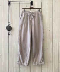 パンツ maison de soil メゾンドソイル イージーパンツ アッシュグレー MDSH2483D