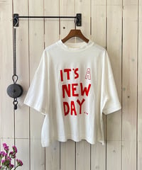 Tシャツ tumugu ツムグ ラフィ天竺プリントT オフ TC26203