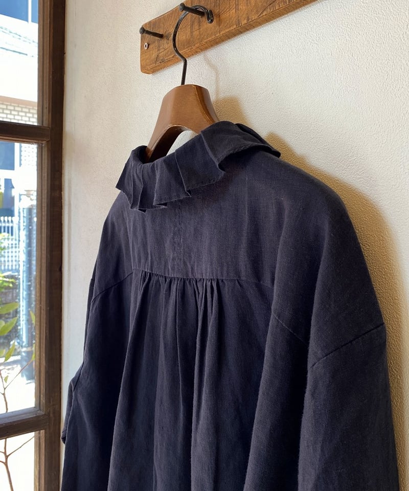 ブラウス Hands of creation ハンズオブクリエイション 40/-linen微起