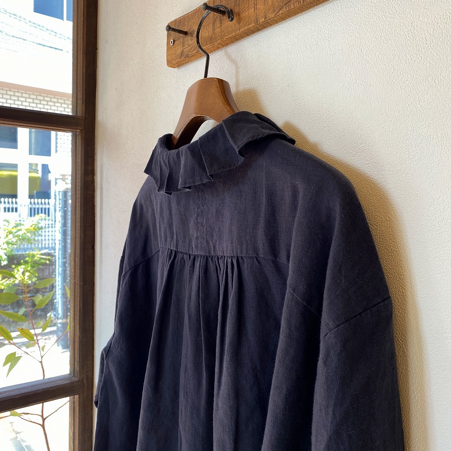 ブラウス Hands of creation ハンズオブクリエイション 40/-linen微起