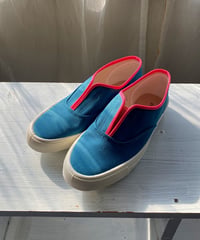 スニーカー moonstar ムーンスター SKOOLER カックス ピンク×グリーン KACKS