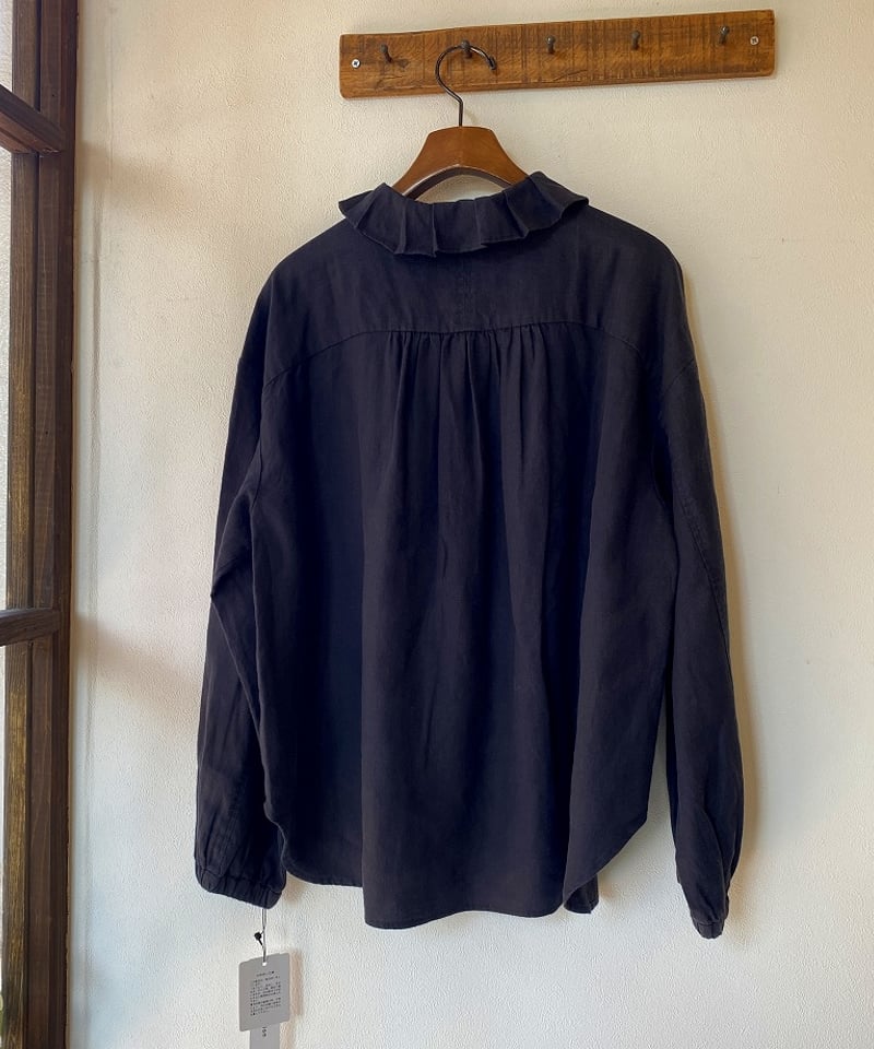 ブラウス Hands of creation ハンズオブクリエイション 40/-linen微起