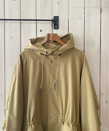 ジャケット kha:ki カーキ ライトリップフードコート コヨーテ MIL26HJK3246