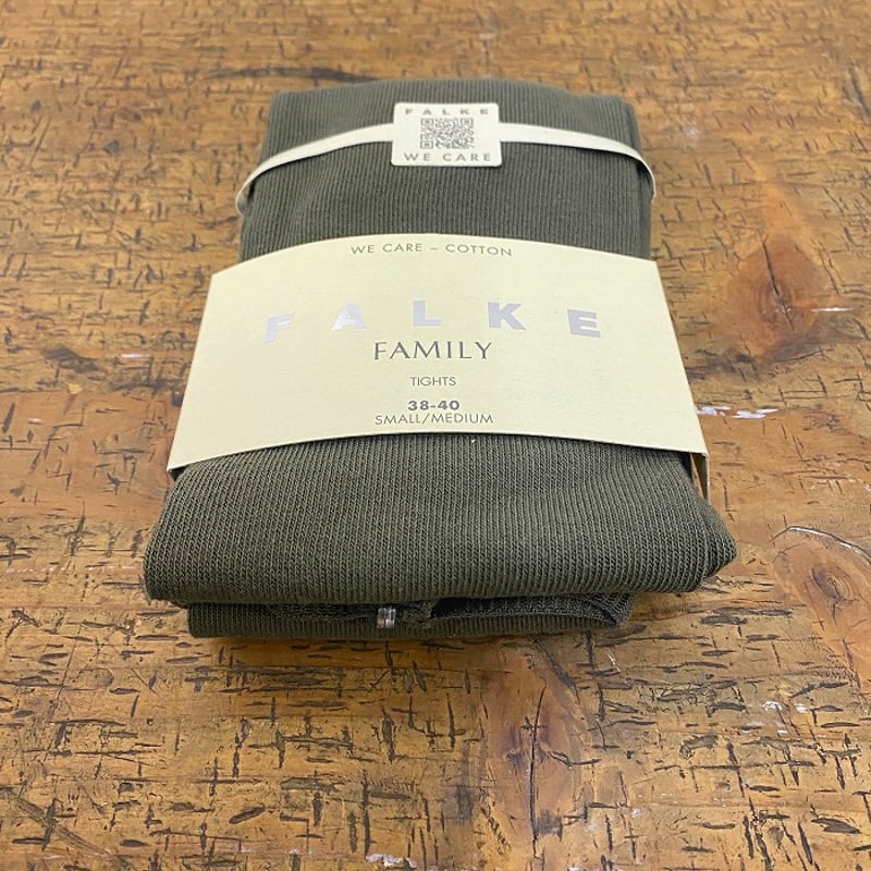 タイツ FALKE ファルケ FAMILYタイツ オリーブ 48790 | bamboo
