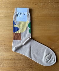 ソックス French Bull フレンチブル エラマソックス モカ 11-25124