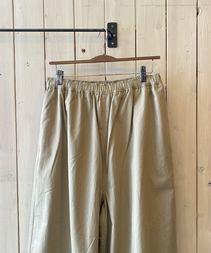 パンツ maison de soil メゾンドソイル キュロットパンツ グレイ