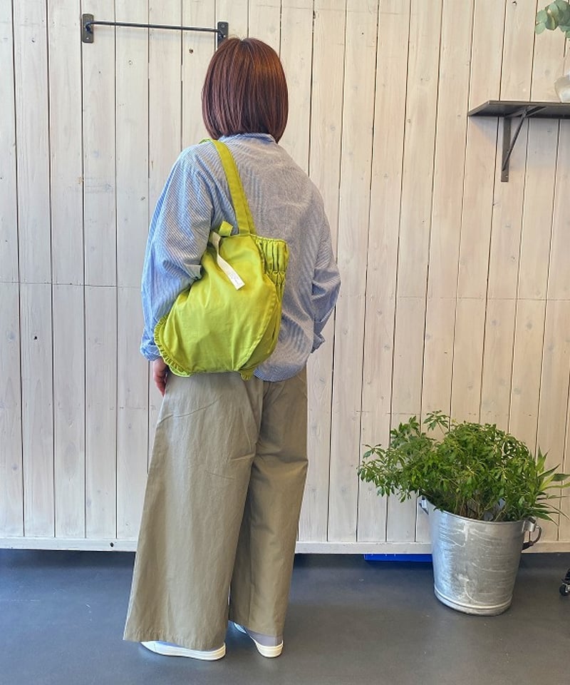 パンツ maison de soil メゾンドソイル キュロットパンツ グレイ