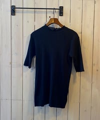 Tシャツ tumugu ツムグ ハイネックインナーTシャツ ブラック TC26201